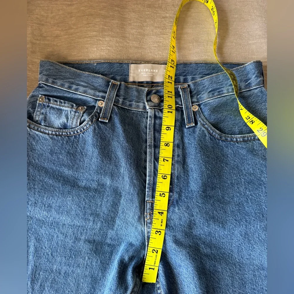 Everlane The ’90s Cheeky Jean Women’s High Rise Straight Leg Denim 26 Ankle - Picture 10 of 12